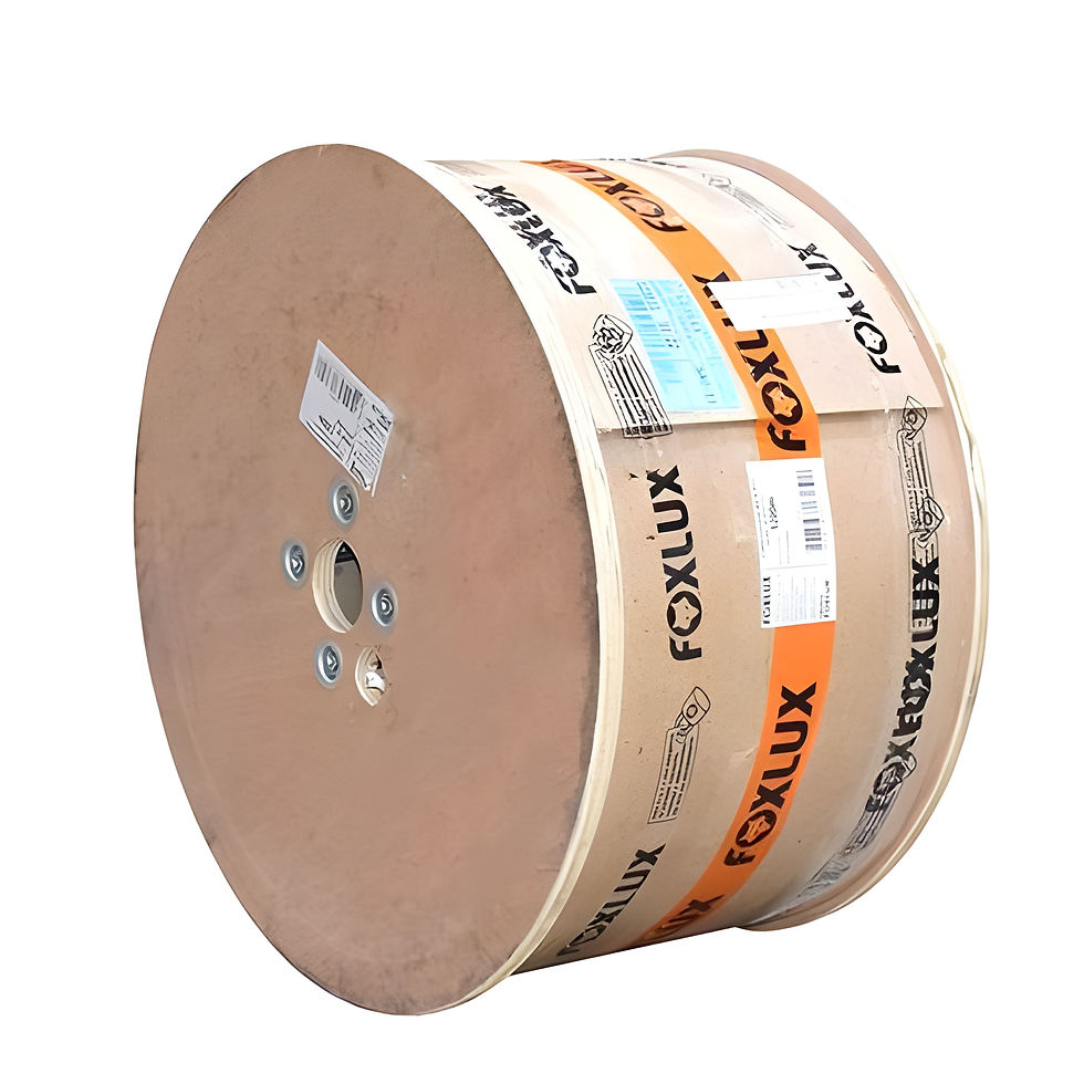Cabo Coaxial RGC-06 95% Branco 1200m Foxlux