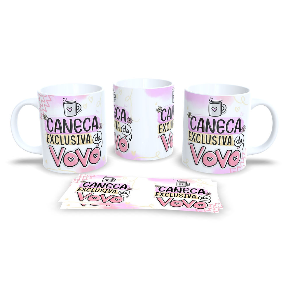 Miniatura: Caneca Exclusiva da Vovó