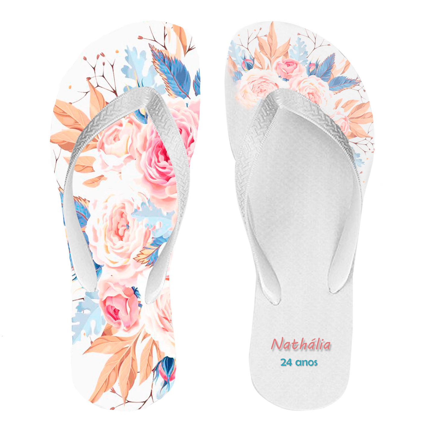 Chinelo Personalizado Estampa  02