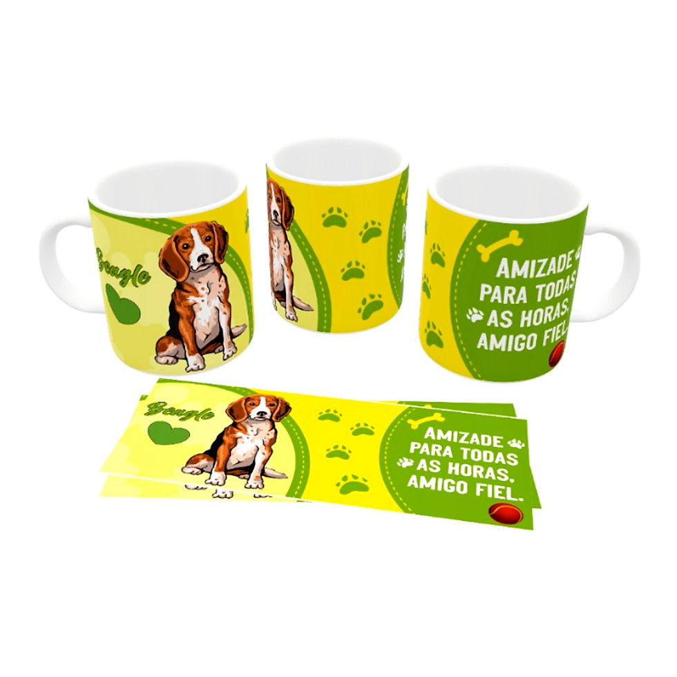 Miniatura: Caneca Personalizada Beagle
