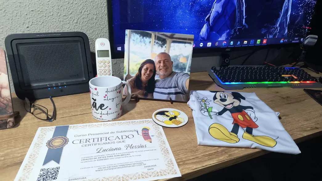 curso de sublimação 