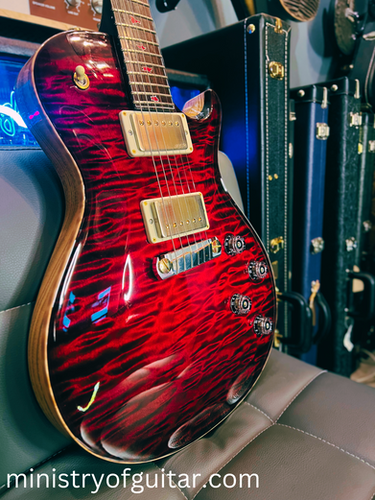 レア! PRS SC245 Artist Package Singlecut PRS SC245 Single Cut 245 - Dark Cherry Sunburst | Sweetwater