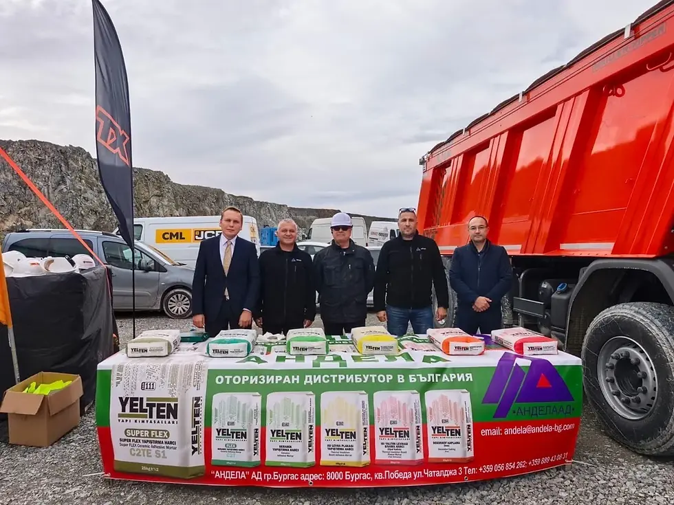 Yelten Yapı Kimyasalları, Andela A.Ş. Ortaklığıyla Bulgaristan’da