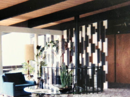 Vintage photos of interior