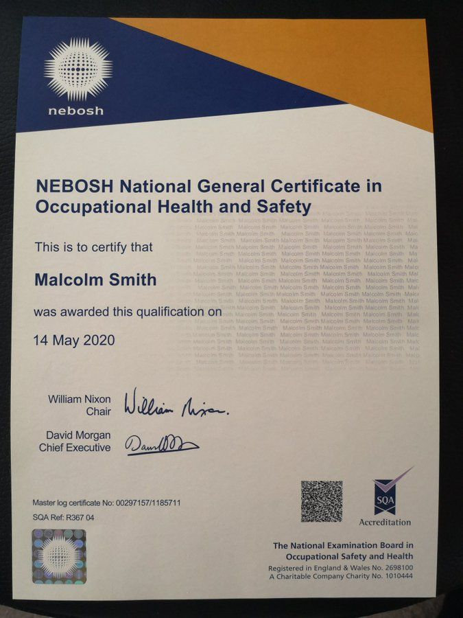 Apply for NEBOSH IGC Certificate neboshonline