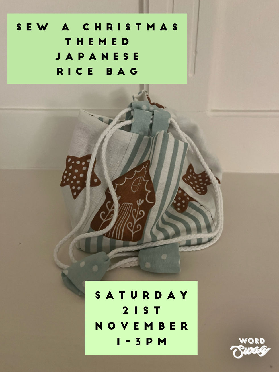 Hand Sew a Mini Christmas Rice Bag