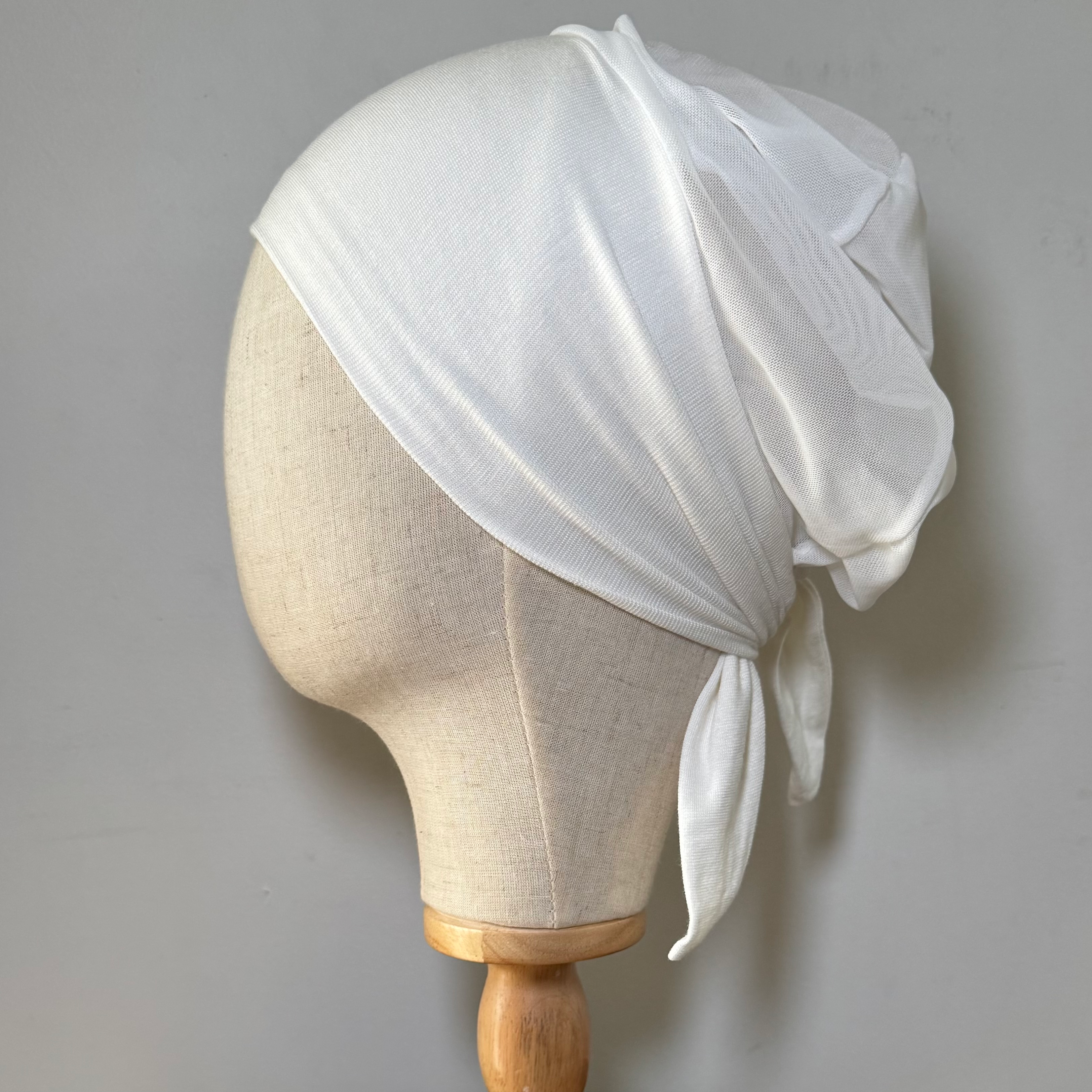 BONNET ANTIDÉRAPANT FRESH - BLANC CASSÉ