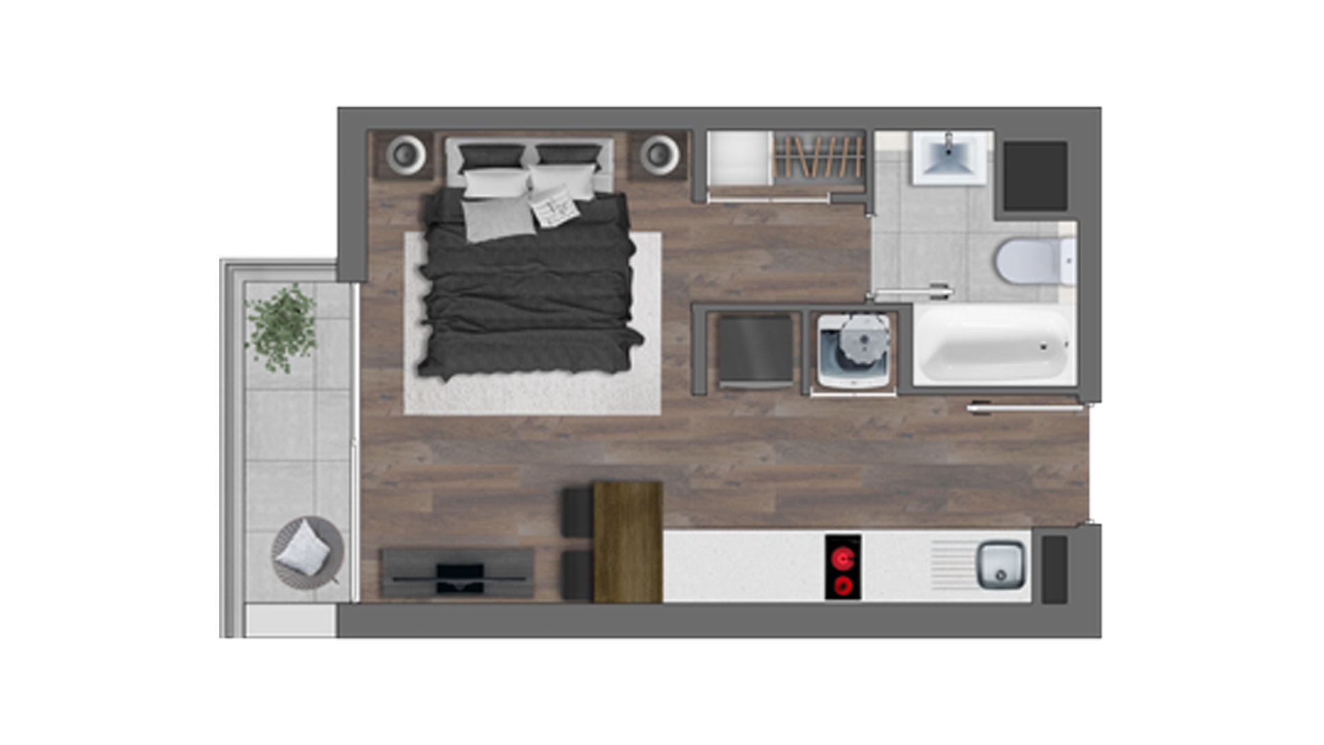 Planta Tipo A1 — Edificio Byte