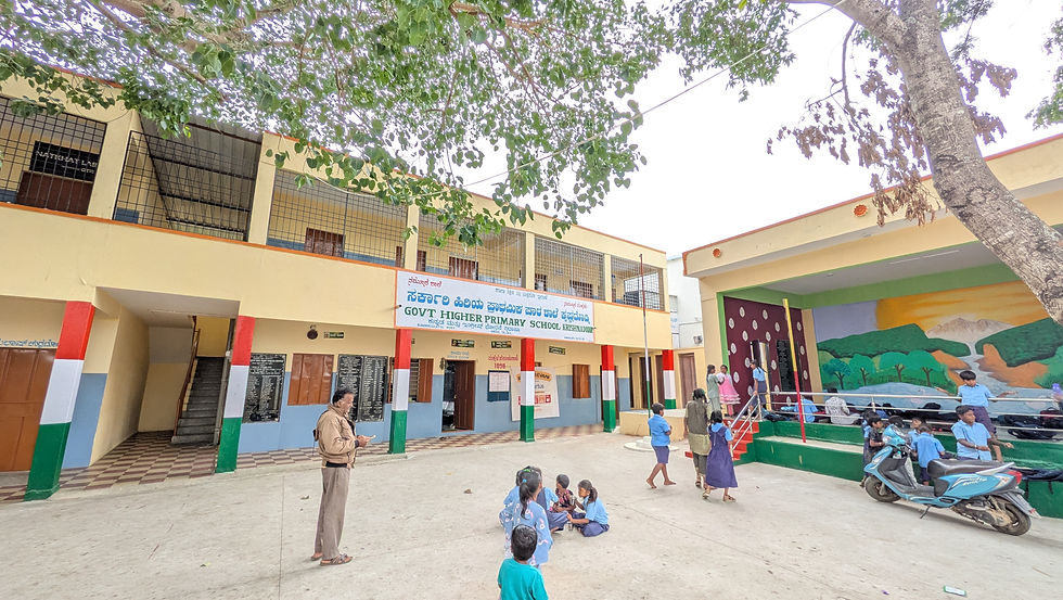 Recent school revamp in banglore which aligns with sdg4