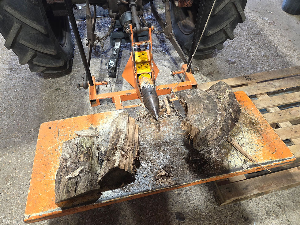 Thumbnail: Hycrack  HC1XGW log splitter