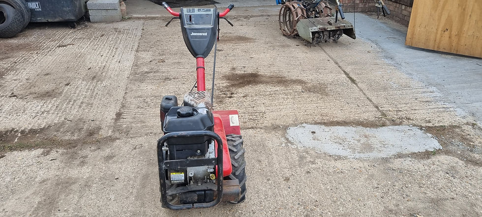 Thumbnail: Jonsered comerical garden rotavator