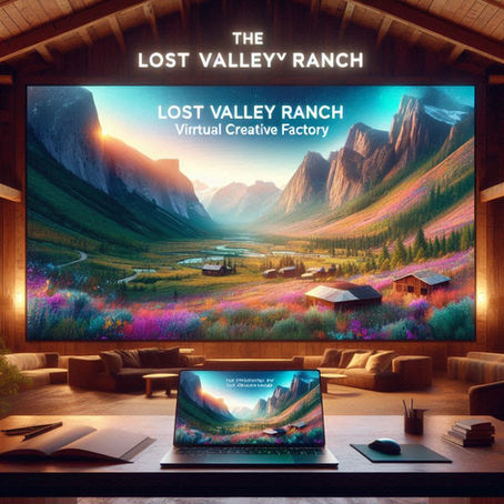 10 Ways to Unleash Your Creativity at The Lost Valley Ranch Virtual Creative Factory