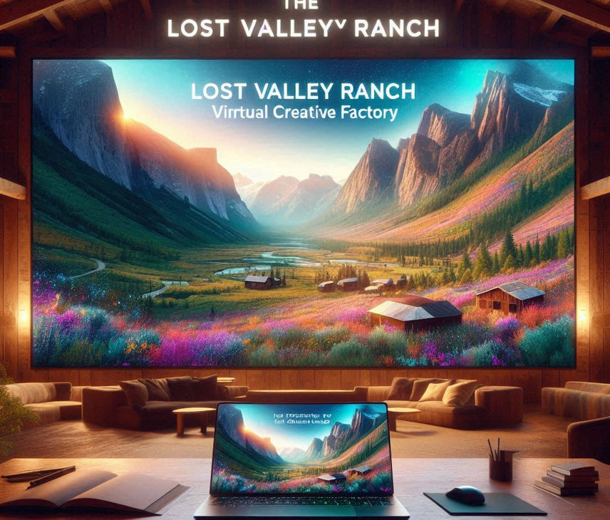 10 Ways to Unleash Your Creativity at The Lost Valley Ranch Virtual Creative Factory