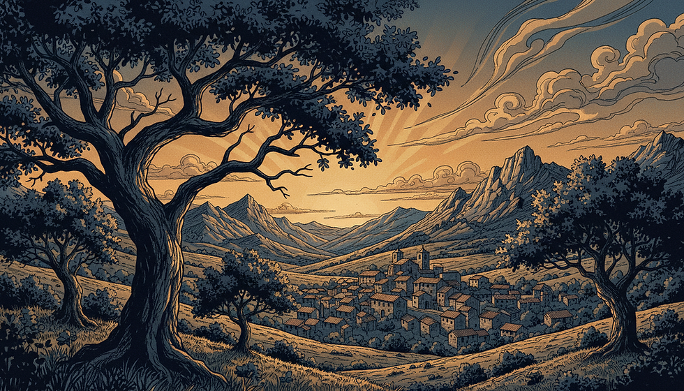 Robledo de Chavela Between Ancient Oaks and Deep Space Dreams