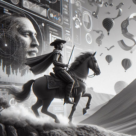 Reimagining Don Quijote: Creative Illusions and Insights in the Age of AI