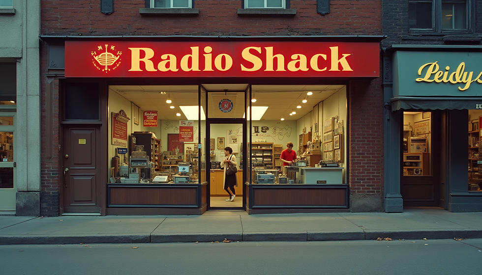 The Impact of Radio Shack on the Evolution of the Virtual Creative Factory and VCF-MINIBOT