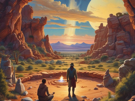 Echoes of Land and Sky Unveiling Parallels Between Celtic Druids and Pueblo Spiritual Leaders