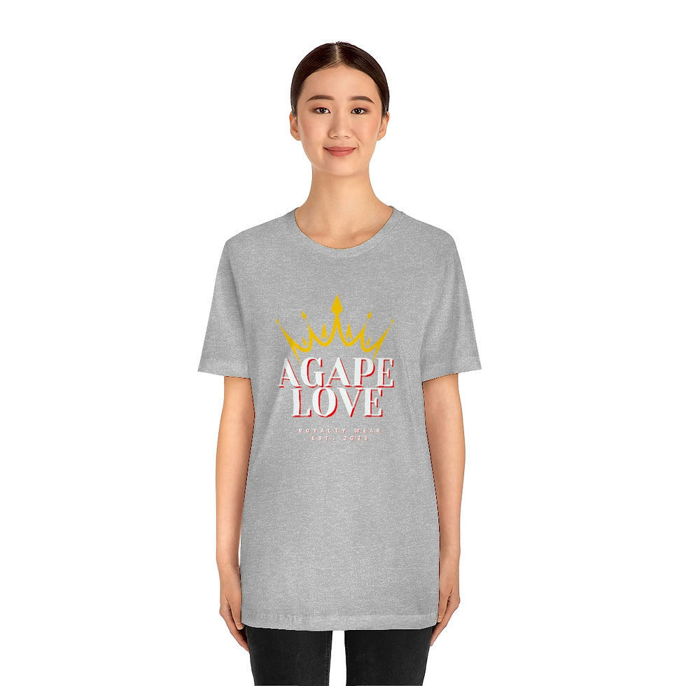 Thumbnail: Unisex Jersey Short Sleeve Tee (White Logo)