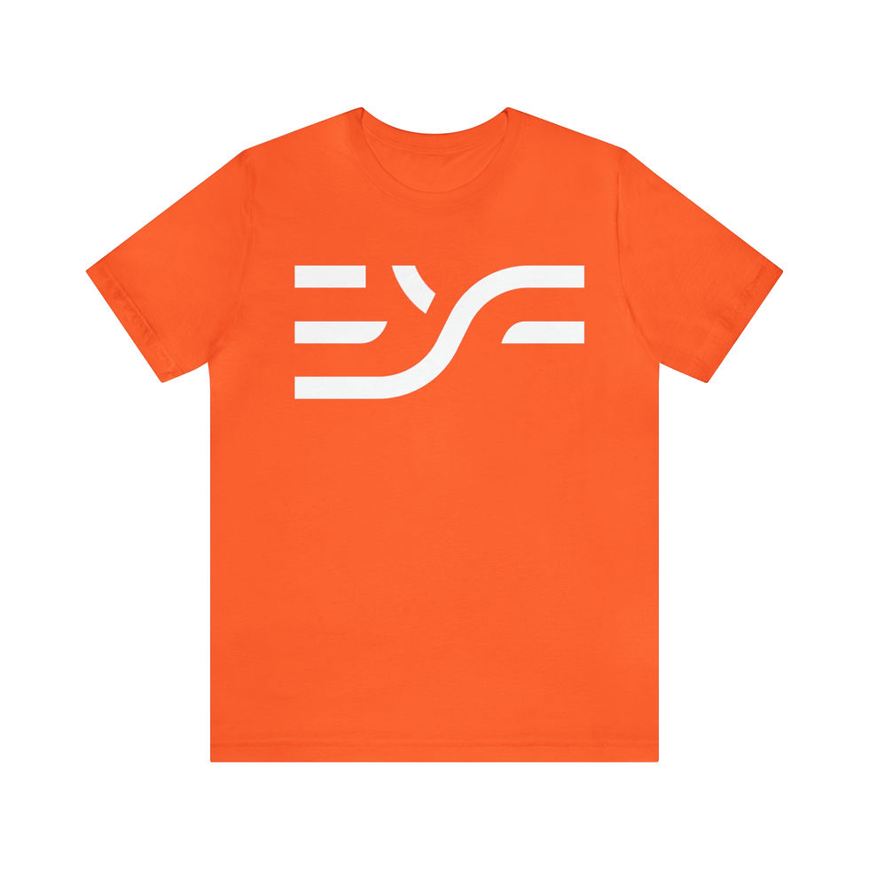 Thumbnail: White EYF Logo Unisex Jersey Short Sleeve Tee