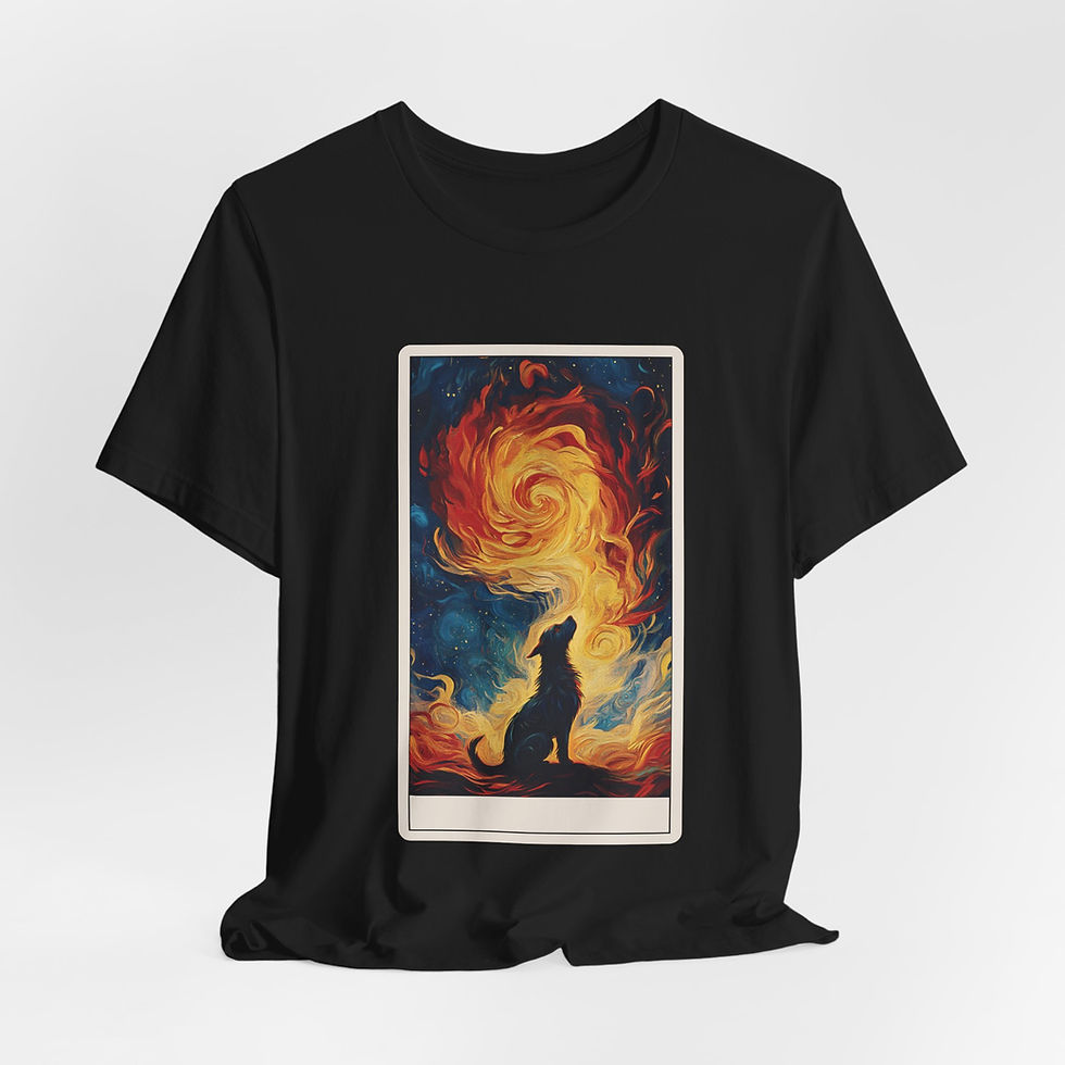 Thumbnail: The Eternal Flame Tarot Card shirt customizable