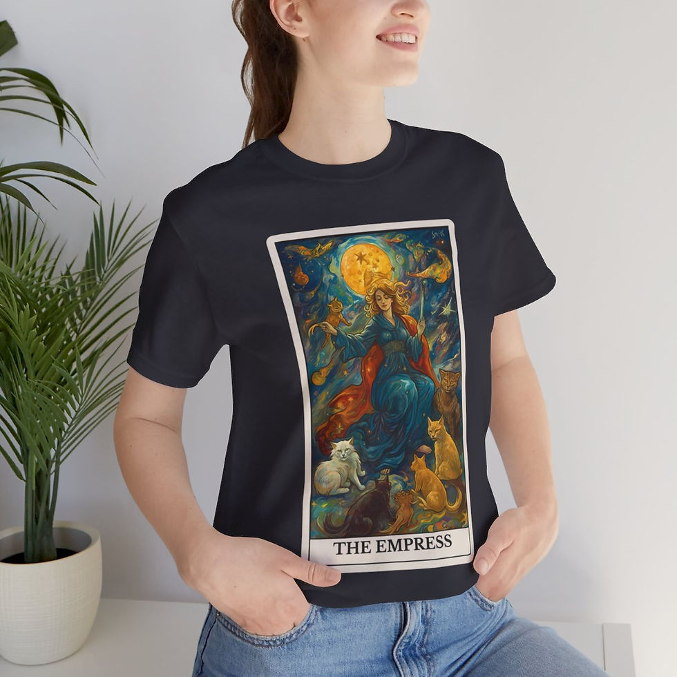 Thumbnail: The Empress tarot card t-shirt 