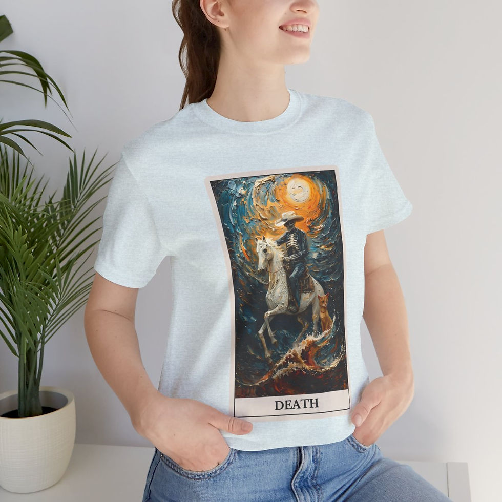 Thumbnail: Death tarot card jersey t-shirt 