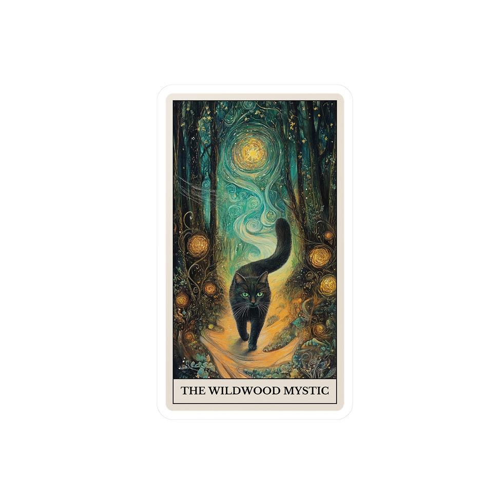 Thumbnail: The Wildwood Mystic Tarot Card Sticker