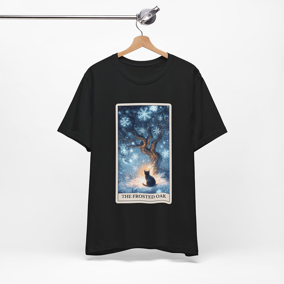 Thumbnail: The Frosted Oak Tarot T-shirt 