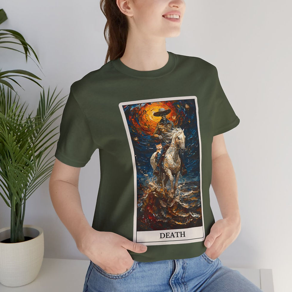 Thumbnail: Death tarot card jersey t-shirt 