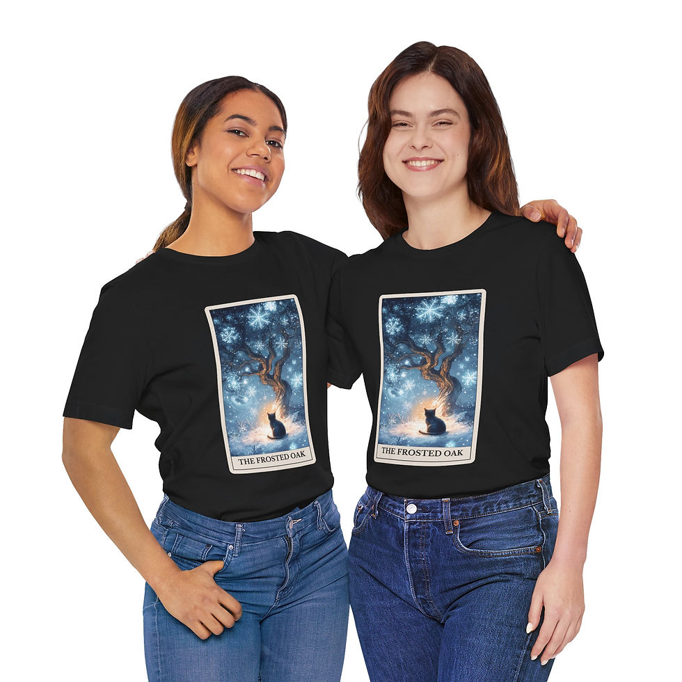 Thumbnail: The Frosted Oak Tarot T-shirt 