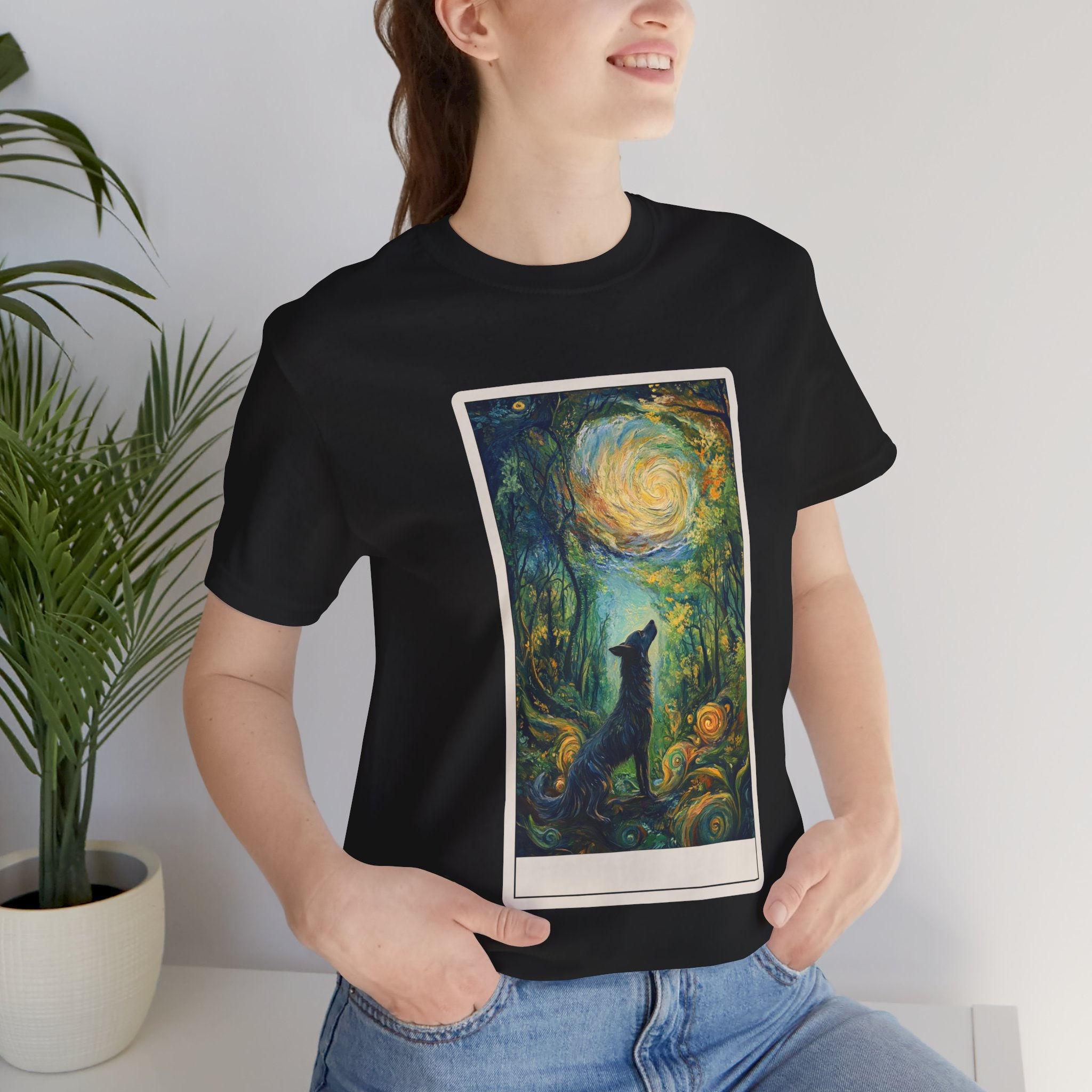 The Forest Guardian Tarot Card Shirt Customizable 