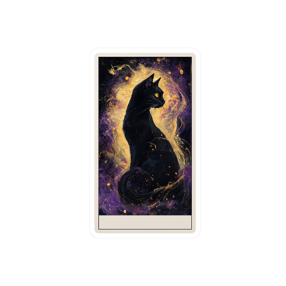 Thumbnail: The Shadow Witch Customizable Tarot Card Sticker