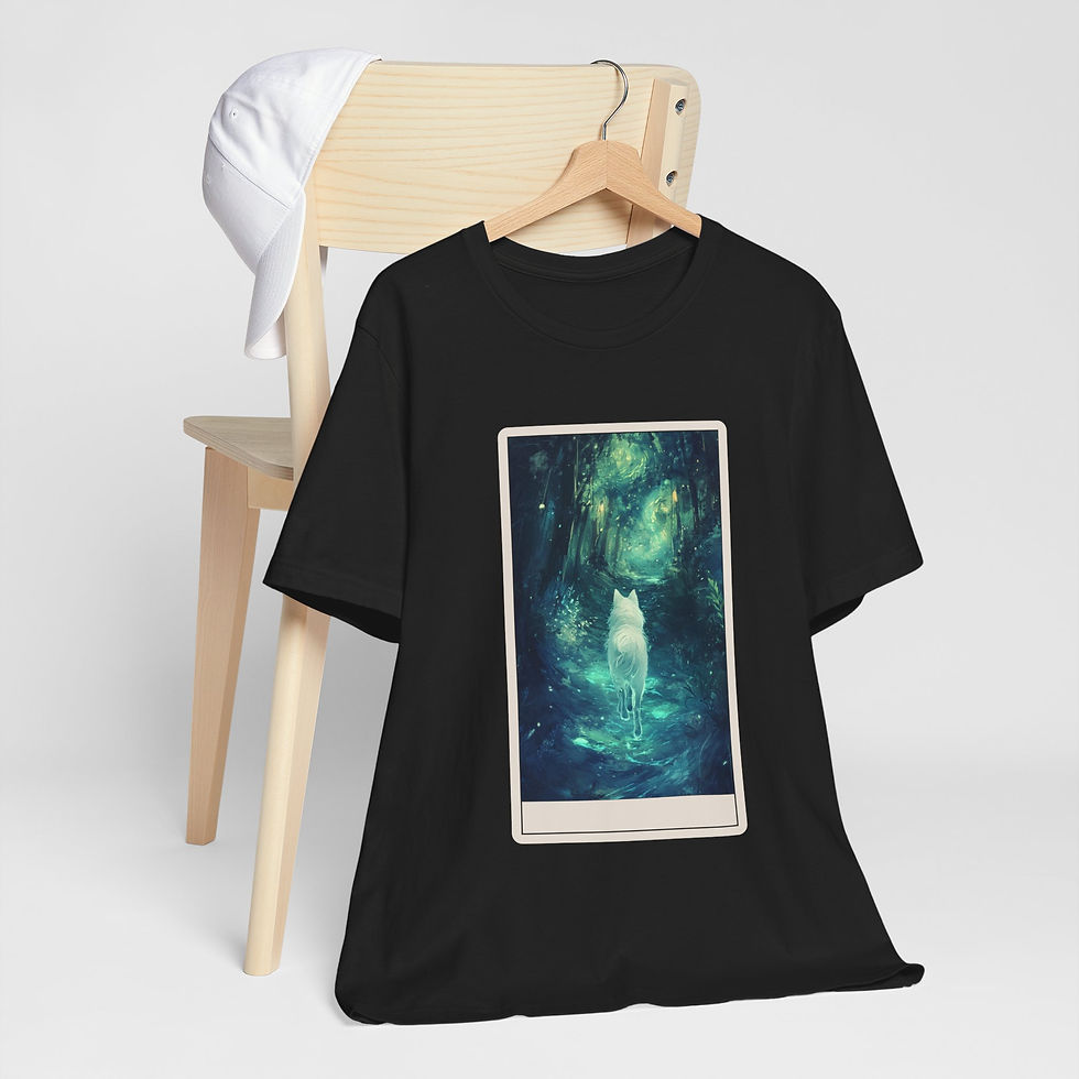 Thumbnail: The Ethereal Guide Tarot Card dog lover shirt
