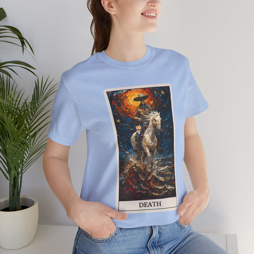 Thumbnail: Death tarot card jersey t-shirt 
