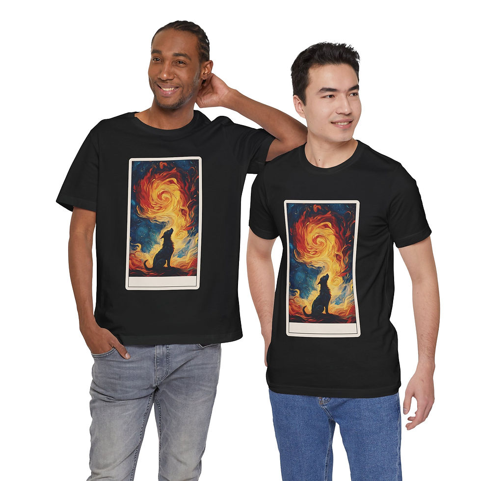 Thumbnail: The Eternal Flame Tarot Card shirt customizable