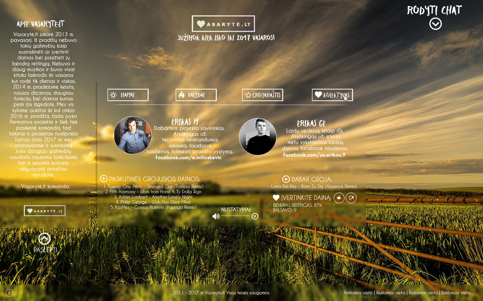 vasaryte.lt dizaino prototipas v3