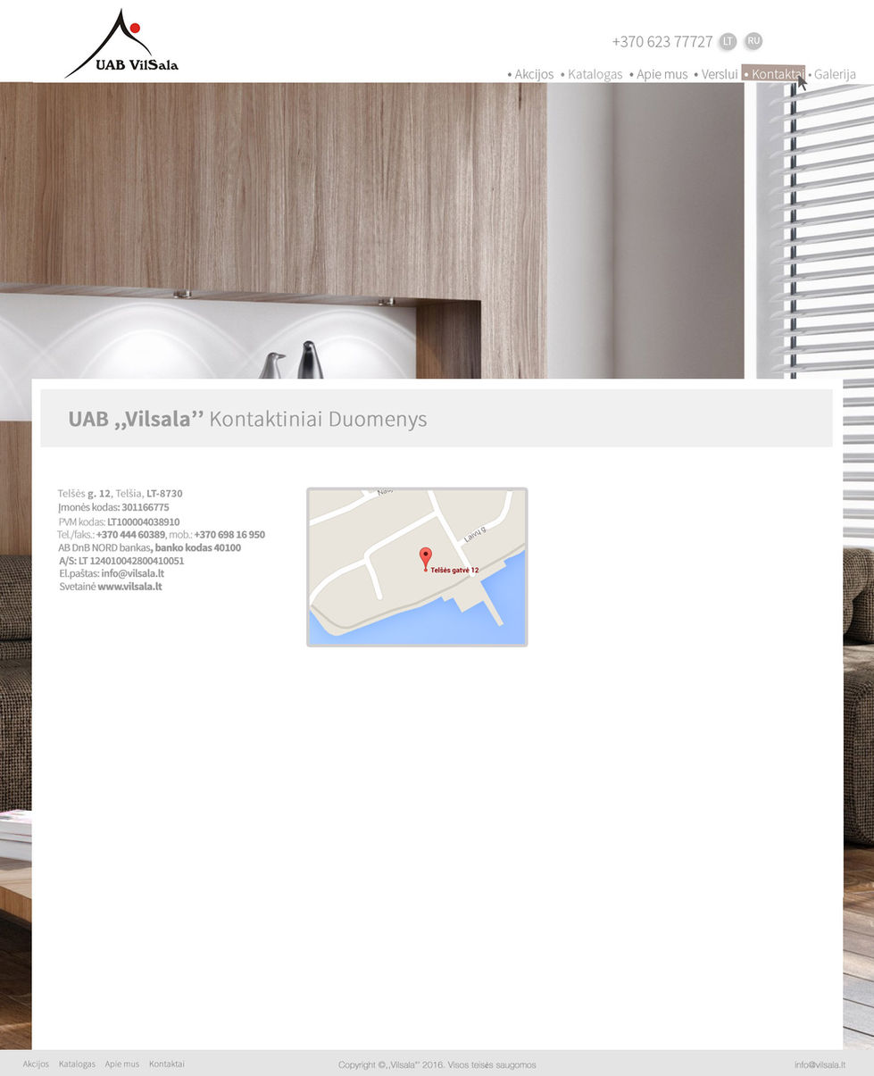 vilsala.lt baldų eshop prototipas v2