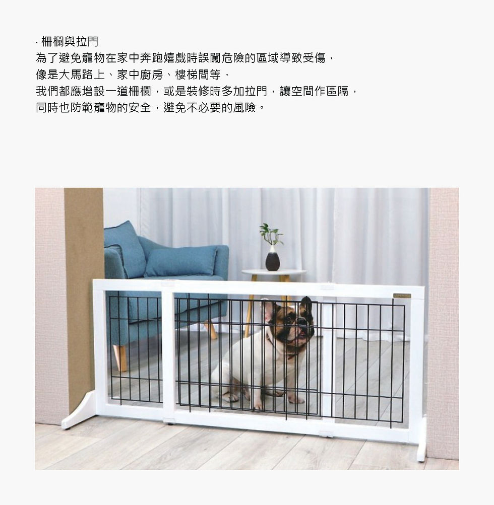 寵物宅規劃-柵欄