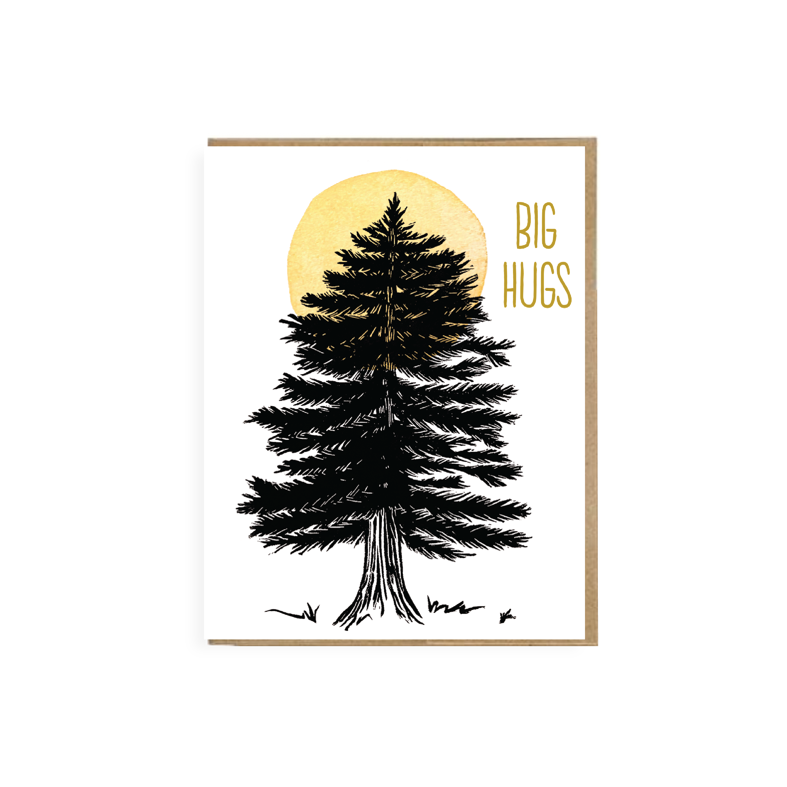BIG HUGS GREETING CARD