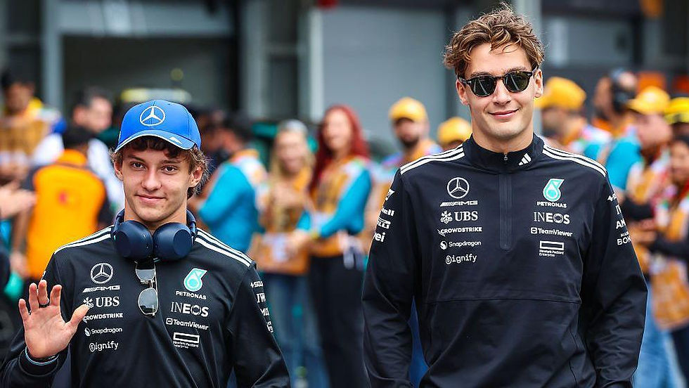 Both Mercedes drivers are the current title contenders