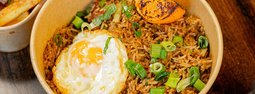 Arranged Food and Objects