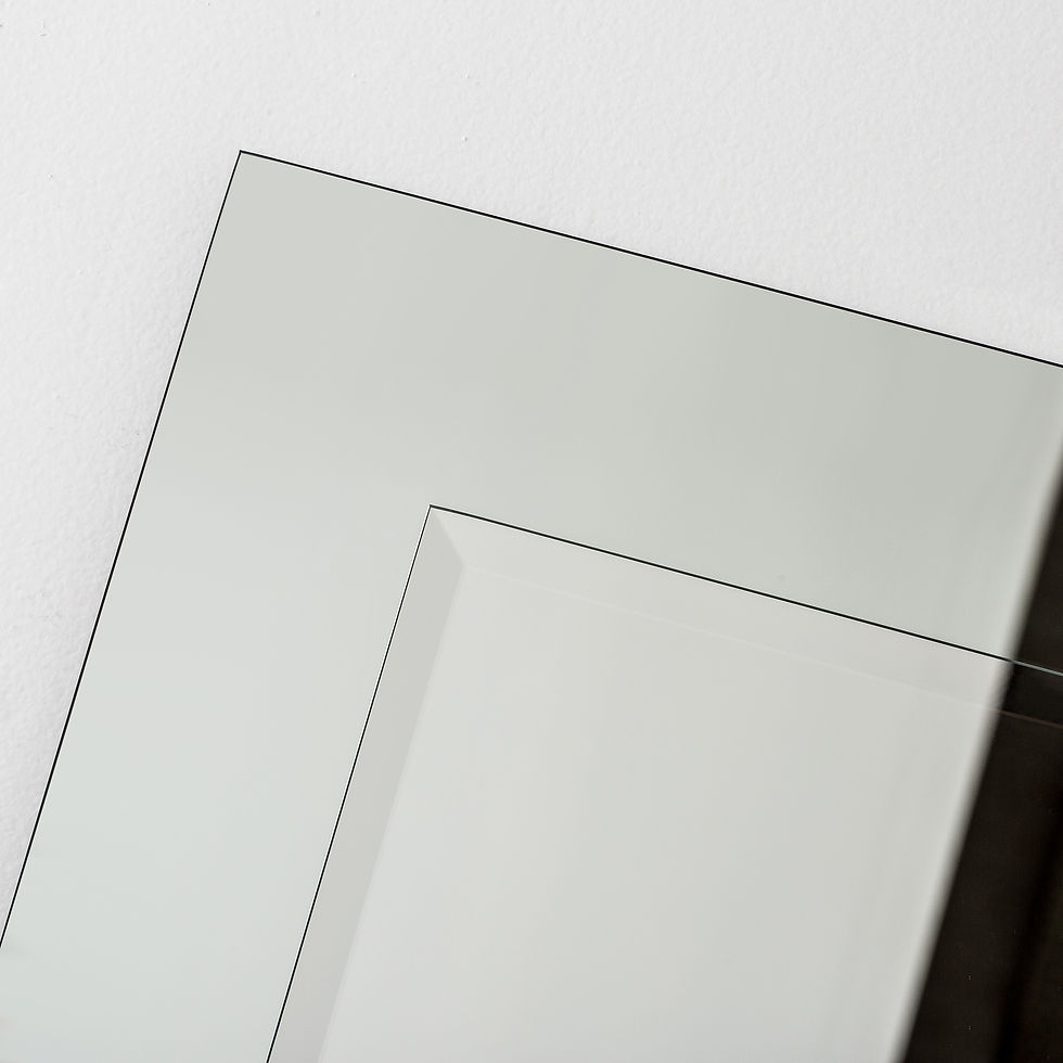 Thumbnail: Prague Modern Square Mirror