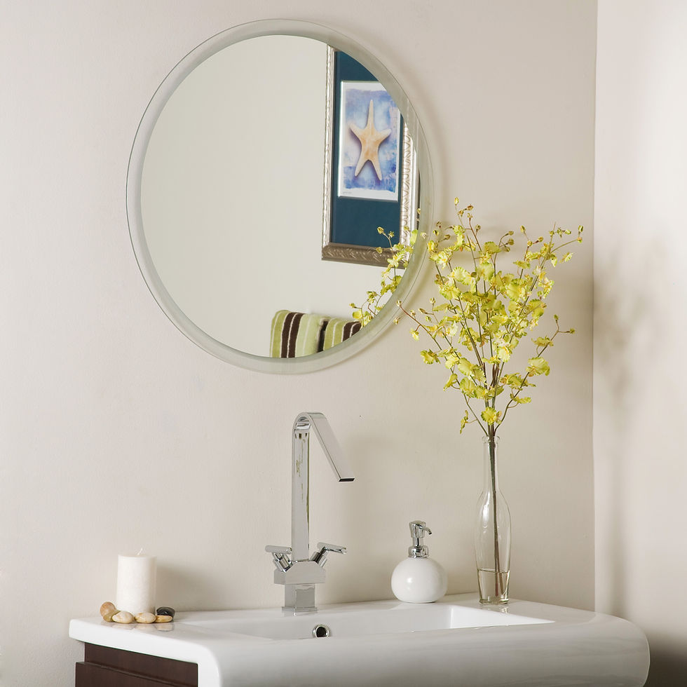 Frameless Contempo Mirror