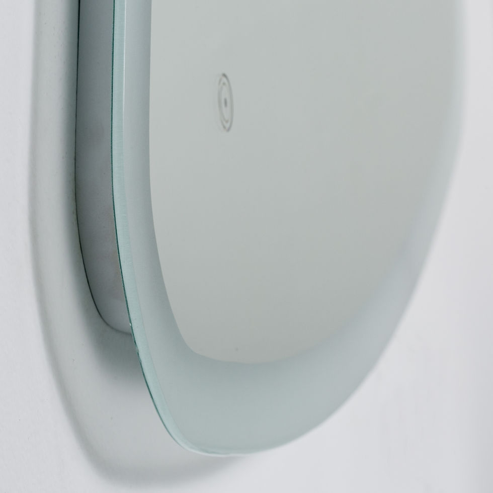 Thumbnail: Ashley Backlit LED Mirror 33.5 x 23.6 in Bathroom Mirror