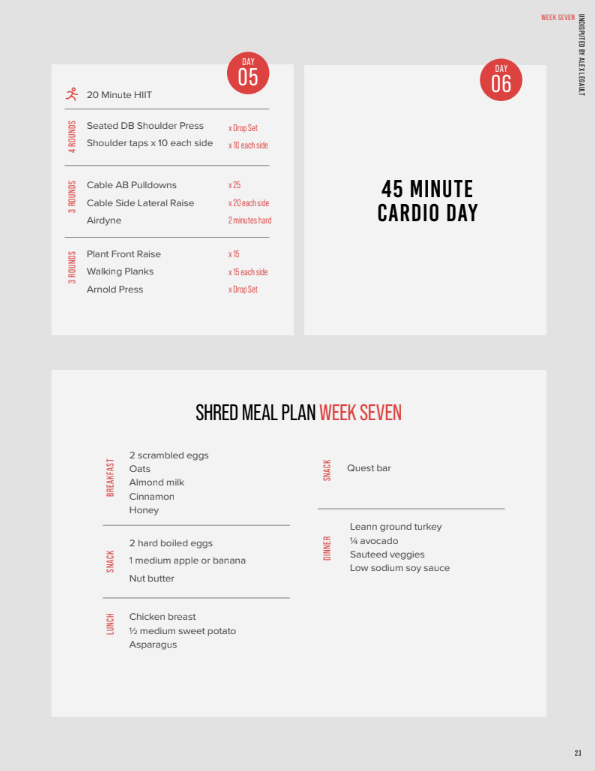 Thumbnail: 8-Week Shred Program by Alex Legault