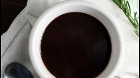Red wine gravy