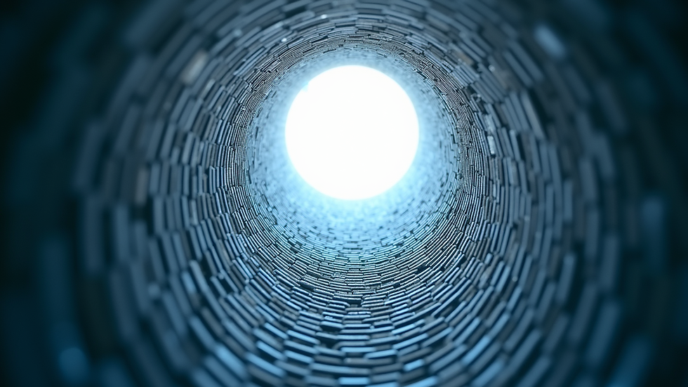 Close-up view of clean air duct interior after professional cleaning