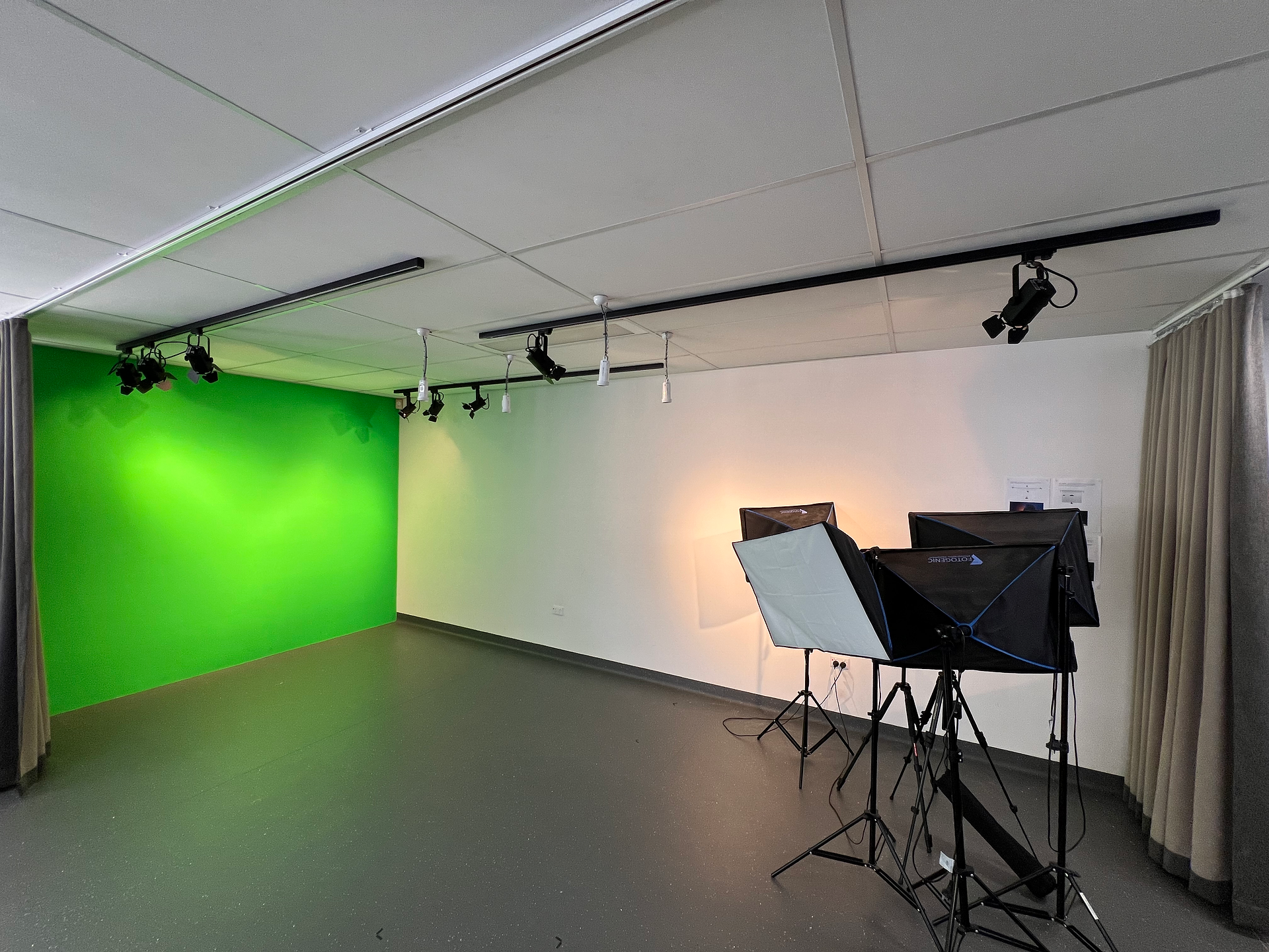 New green screen studio at North Adelaide Primary School