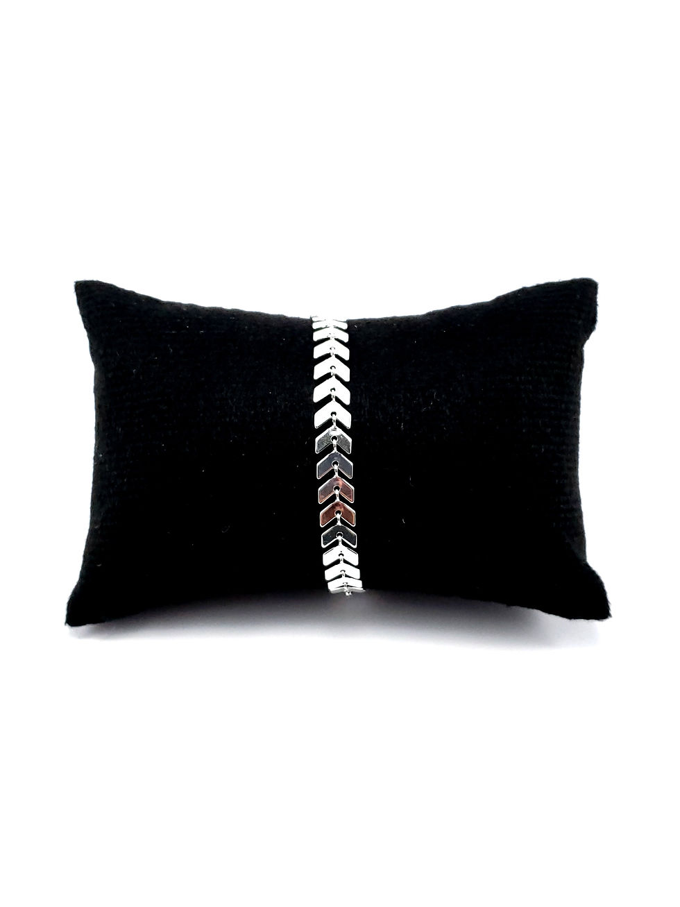 Miniatura: Pulseira Escamas banhada a prata