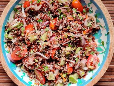 Mediterranean Brown Rice Salad